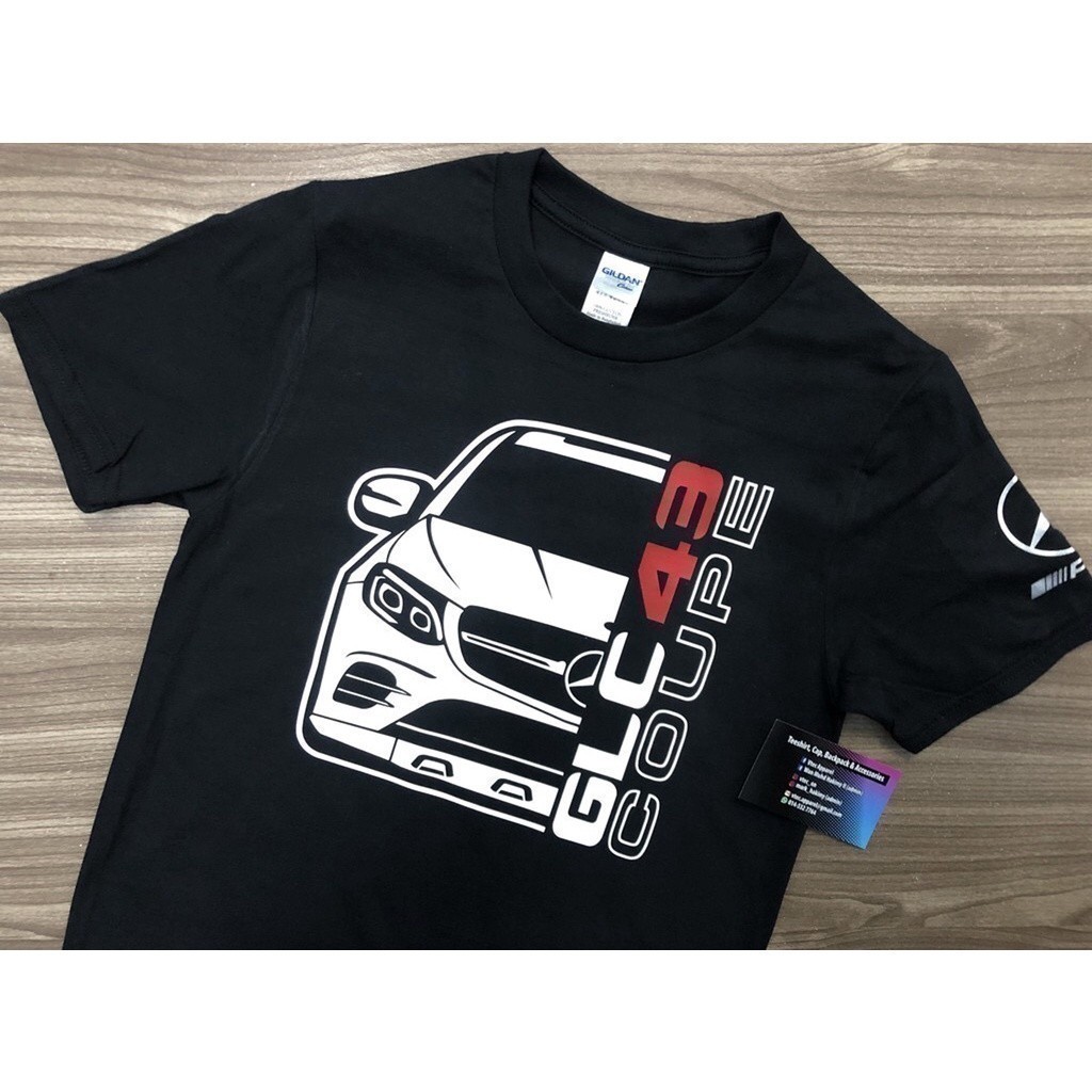 2025 แฟชั่น Mercedes Benz AMG GLC43 Coupe FRONT (เสื้อยืดสีดํา)