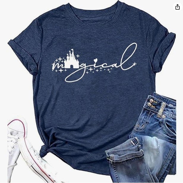 เสื้อยืดพิมพ์ลายผ้าฝ้ายสำหรับผู้หญิง จาก.Telecom Mall