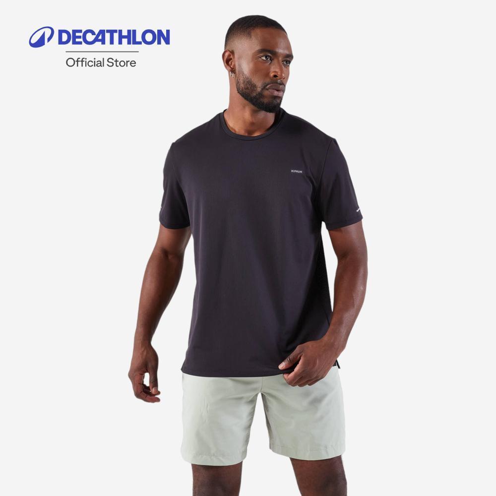 Decathlon Men'S Running Breathable T-Shirt Kiprun Run 500 Dry เสื้อยืดวิ่งสำหรับผู้ชาย รุ่น Kiprun R
