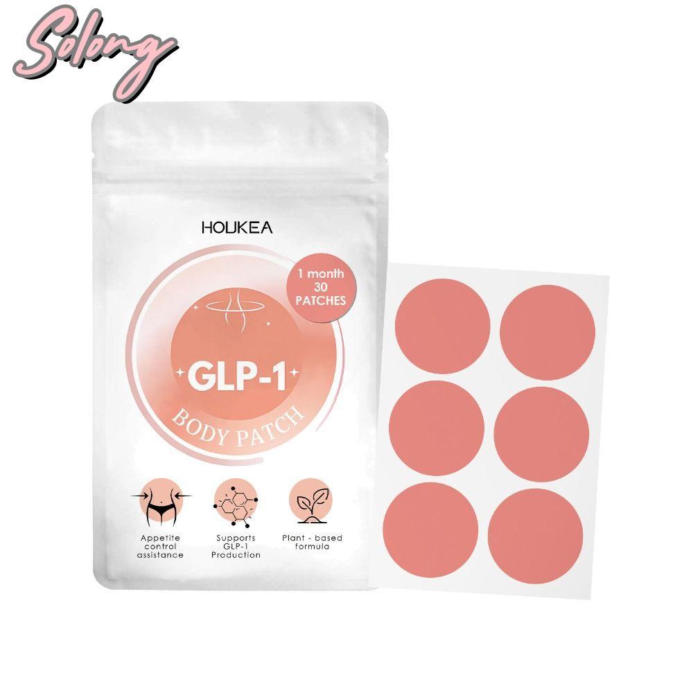 COME Body Care Patch, 30 Patch Natural GLP-1 Patch, Gentle Moisturizing Skin Rose Oil แผ่นแปะรองรับเ
