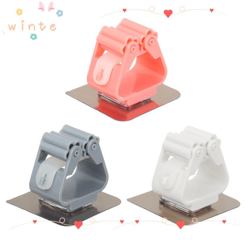 WINTE Mop Holder Multi-Purpose Home Kitchen Broom Hanger