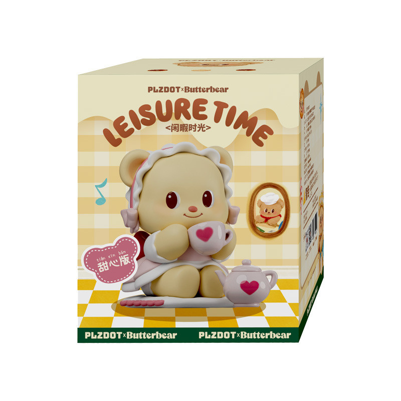 Butterbear Butterbear Leisure Time Series Mystery Box Figure Flocking Gift Doll