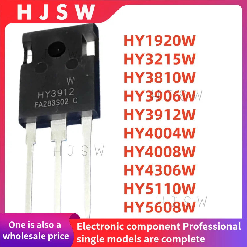 5PCS HY1920W HY3215W HY3810W HY3906W HY3912W HY4004W HY4008W HY4306W HY5110W HY5608W TO-247 MOS fiel