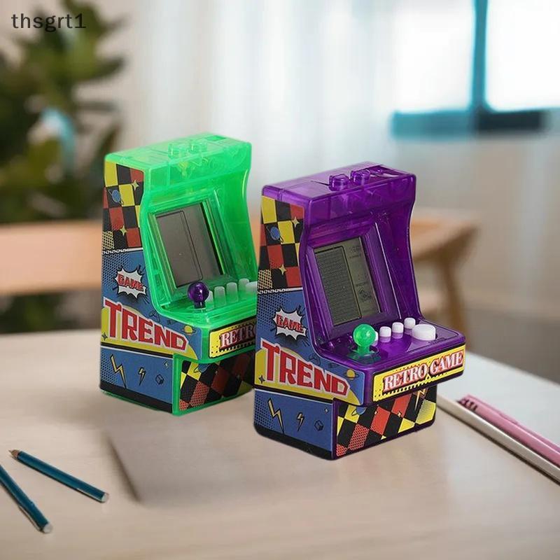 [thsgrt1] คอนโซลเกม Tetris Mini Arcade แบบพกพา - ของเล่นตั้งโต๊ะย้อนยุค [TH]