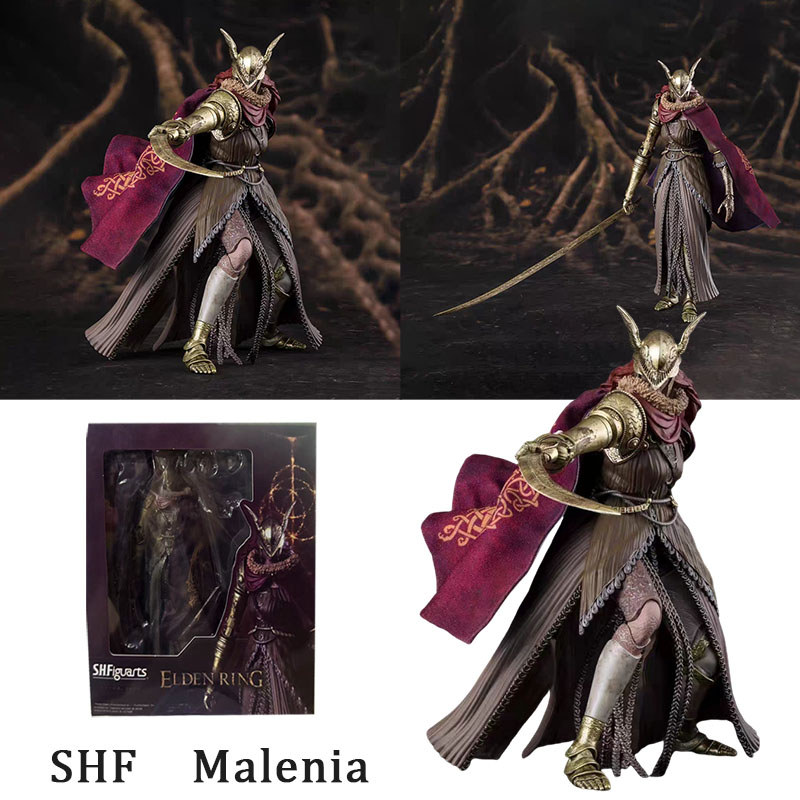 Elden แหวน SHF Valkyrie ของเล่นคอลเลกชัน Malenia Action Figure ตกแต่งของขวัญ