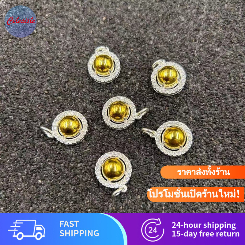สร้อยคอ unisex Brass งานฝังพลอย ดีไซน์ย้อนยุค พระ ใส่ได้ทั้งชายหญิง ของขวัญสายมู เสริมบารมี ใส่ทุกวั