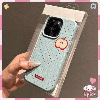 Upick-เคสโทรศัพท์ For iPhone 11 13 16 pro max Case For iPhone 13 17 15 pro max 12 13 16 Plus XR XS ผิวสัมผัสสุดน่ารัก