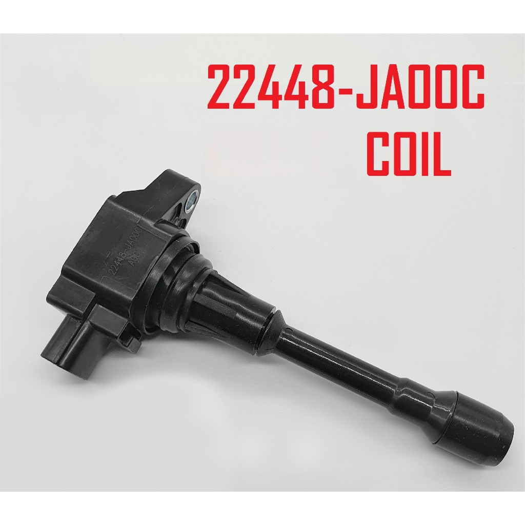 คอยล์จุดระเบิด  แท้ศูนย์  มาร์ช อเมร่า เทียน่า Pulsar Sylphy Teana (Made in Japan) PART NO 22448-JA00C