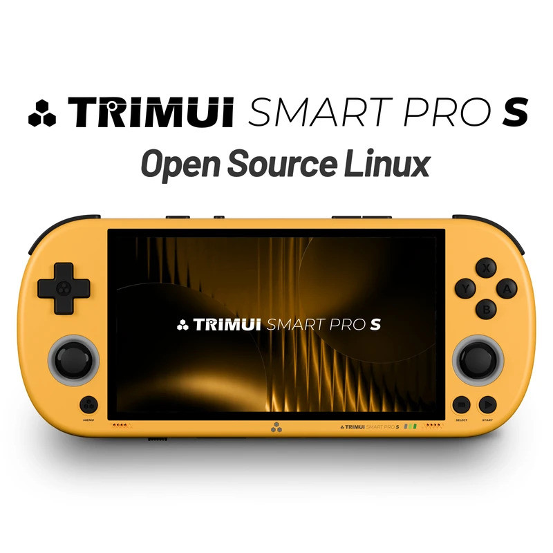BOYHOM Trimui Smart Pro S TG5050 คอนโซลเกมมือถือ - ที่ดีที่สุดสําหรับ N64/PSP, Octa-core 2.0GHz, 4.9