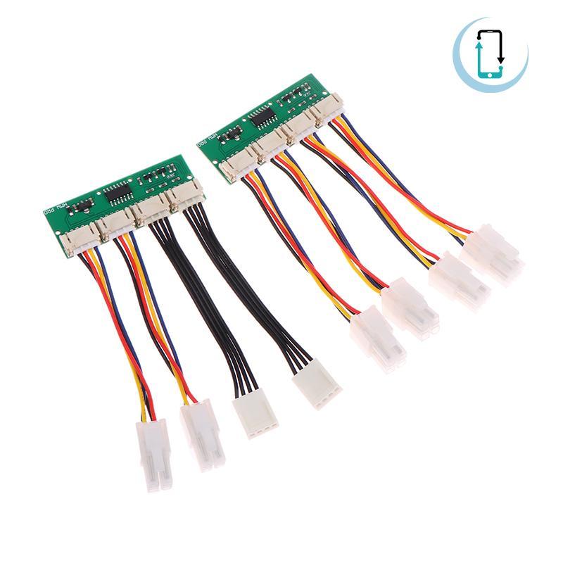 [AT] 12V 4-in-1 Square 4Pin พัดลมจําลองจําลองจําลองจําลองพิเศษสําหรับ Antminer S21 S19kpro T21 KS5 K