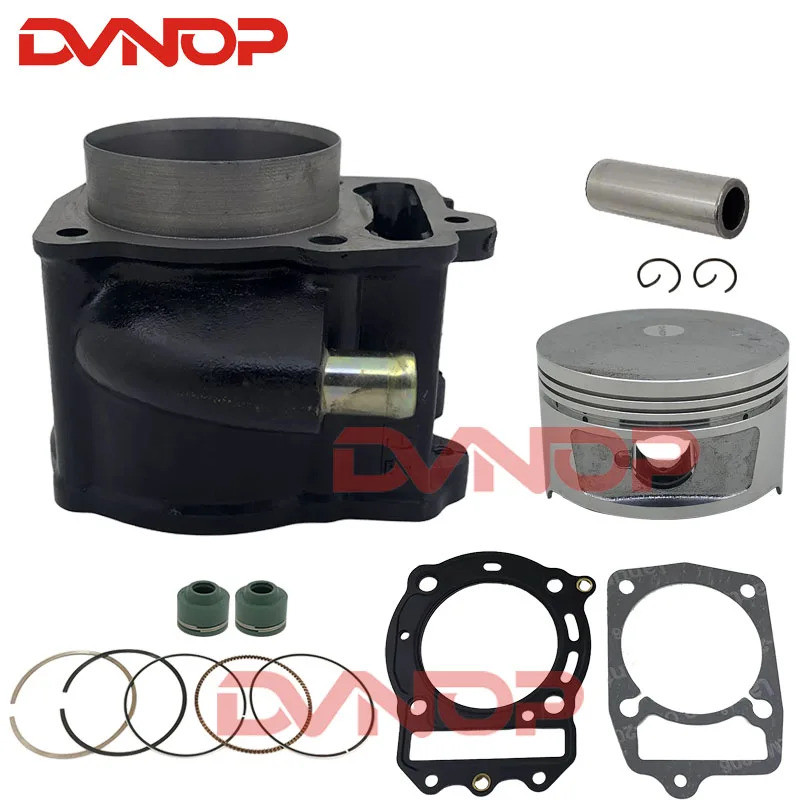72MM Water cooling รถจักรยานยนต์กระบอกชุดลูกสูบและ Pin สําหรับ Honda CN250 CF250 CH250 Moped ATV CN 