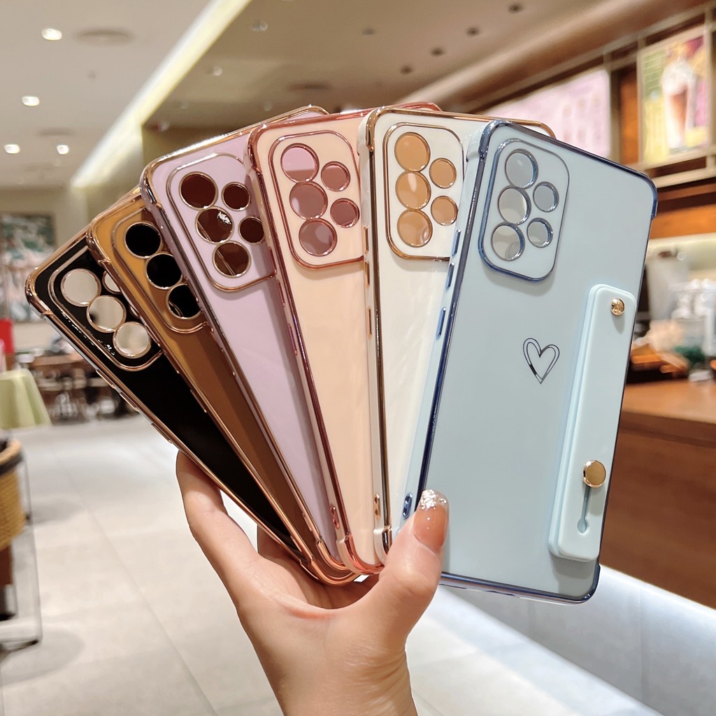 เคส samsung a54 5g เคส samsung a15 5g เคส samsung a05 เหมาะสําหรับ s23 Samsung A53 Hollow Heart + วง