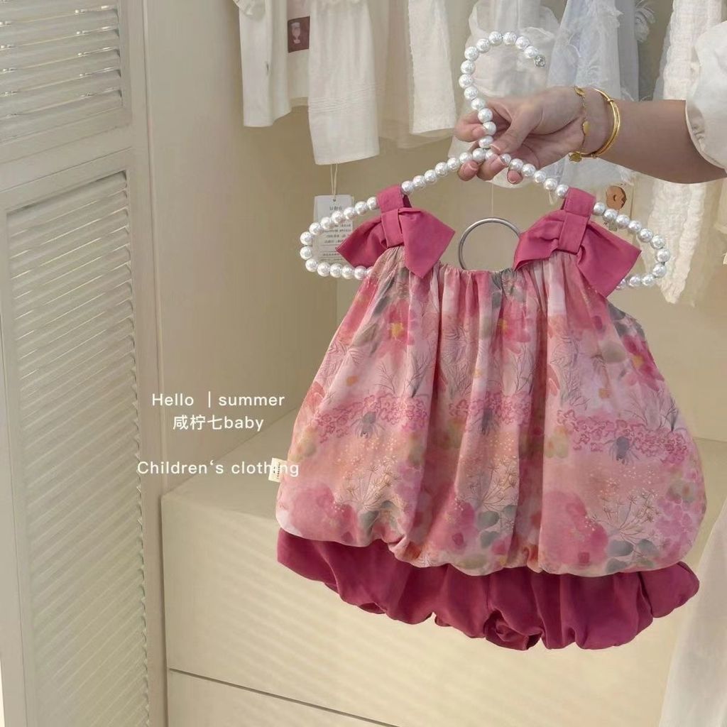 ชุดเสื้อผ้าสองชิ้นสำหรับทารก ออกแบบใหม่ สบายในฤดูร้อน - รูปที่ 4