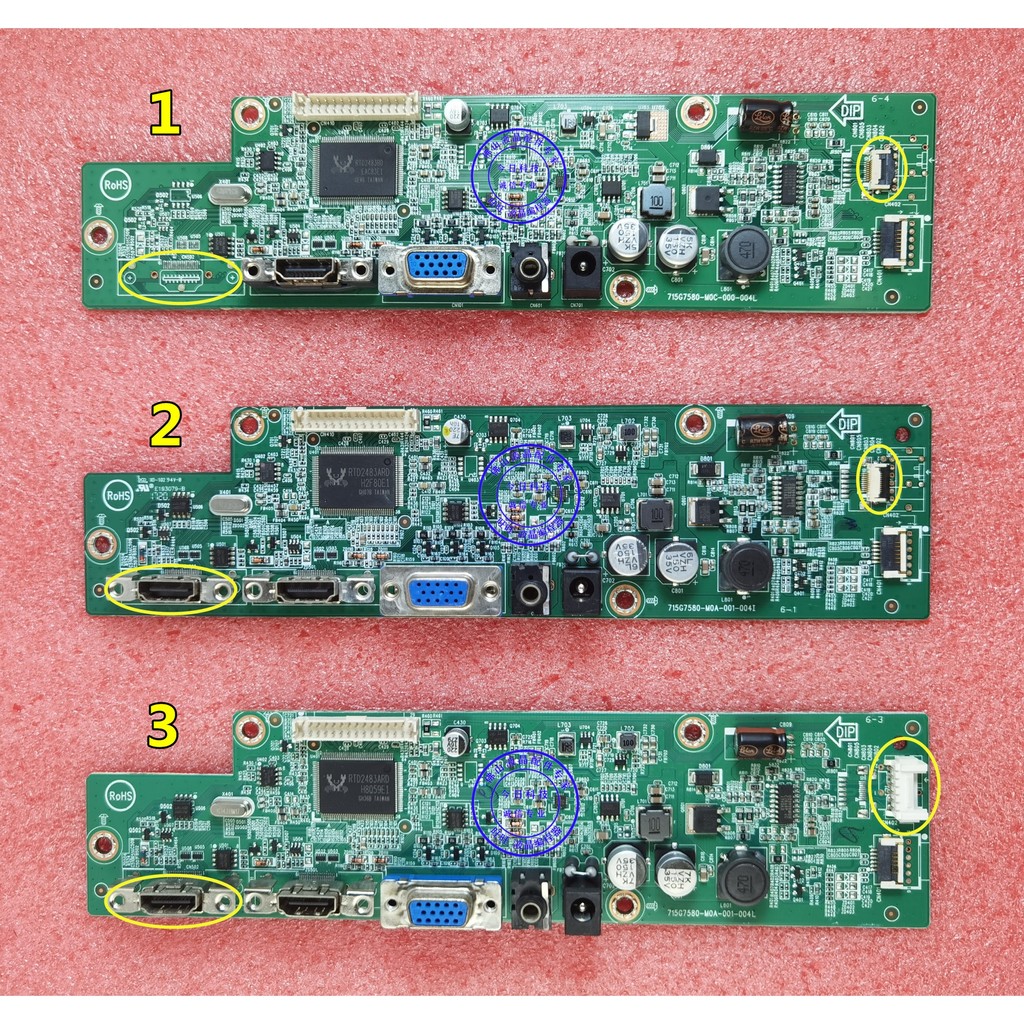 AOC I2381FH I2281FWH I2481FXH ไดรฟ์ 715G7580-M0C-000-004L