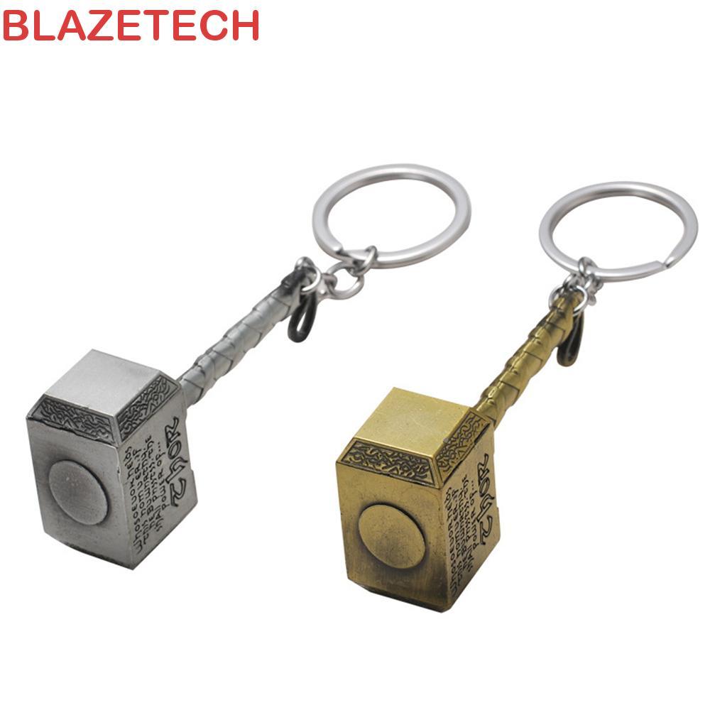 BLAZETECH Marvel Avenger พวงกุญแจพิเศษ Action Figure ของเล่น Dark World Ragnarok ภาพยนตร์ Keyrings เ