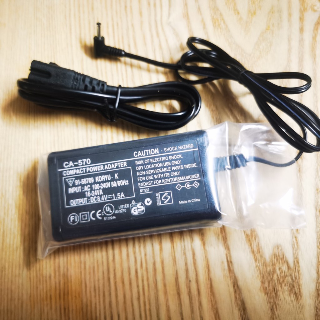 CA-570 charger compatible with Canon HG10 FS46 FS406 FS37 FS36 camera adapter