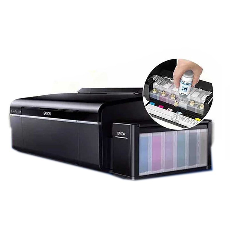 หมึกระเหิดสําหรับ Epson L805 พร้อมเครื่องพิมพ์ A4 การถ่ายเทความร้อน