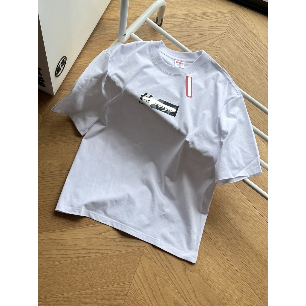 2DGP Supr Short Sleeve WEEK Miami Miami Box Camouflage Print Unisex Couple Style T Shirt