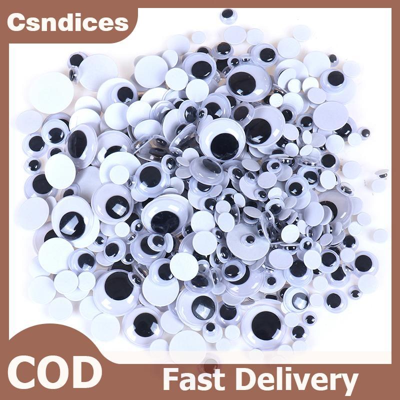 Csndices Self-กาวผสมEyesสําหรับของเล่นตุ๊กตาGogly wiggly Eyes DIYอุปกรณ์เสริมTH