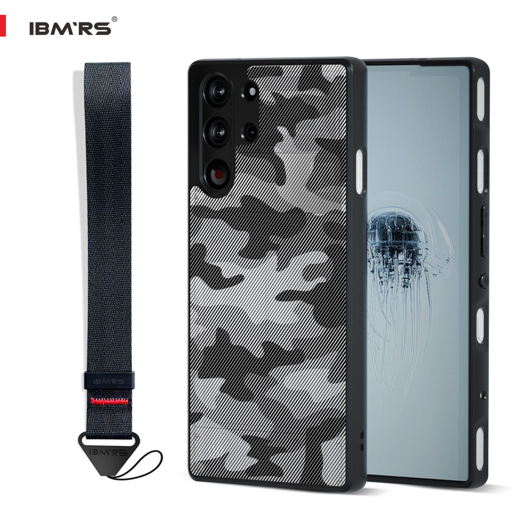 สําหรับเคส nubia Red Magic 10 Pro/10 Pro+/10S Pro/10S Pro+ พร้อมสายรัดข้อมือ PC สองชั้นและฝาครอบป้อง