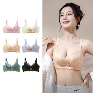 เสื้อในเก็บข้าง ไม่มีโครง ดันทรงสวย บราฟองน้ำหนา 1.5cm บรานุ่มสบาย ทรงชิดเป็นธรรมชาติ 32-40