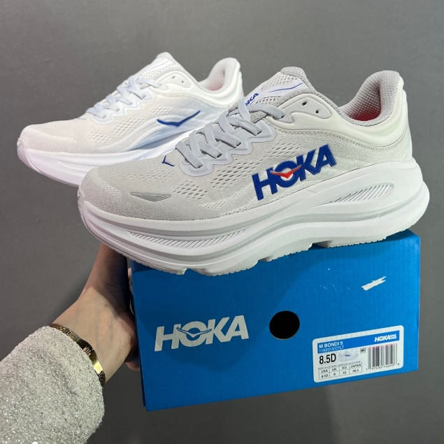 Hoka Bondi 9 รองเท้ากีฬาผู้ชายและผู้หญิง Hoka Bondi 8 รองเท้าวิ่ง 1162013-CYLT