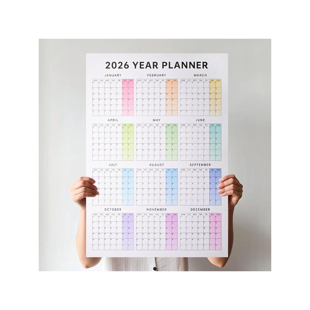 2026 2026 ปี-ของ-ปีหนึ่งปฏิทินปฏิทินประจําปีวางแผนตลอดทั้งปีกําหนดการฟิตเนสเดินทางบัตรนาฬิกาในตนเองเ