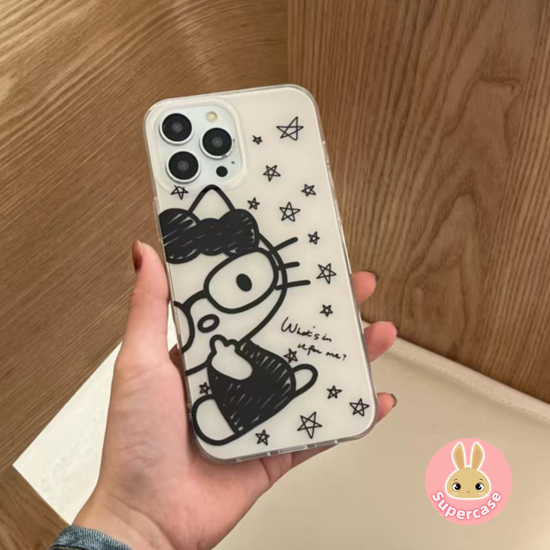 น่ารัก Line Star Hello Kitty ครีมสีสําหรับ Realme V70 V70s V60 Q3 P1 Pro V50 V50s V23 V23i V13 Q5i Q