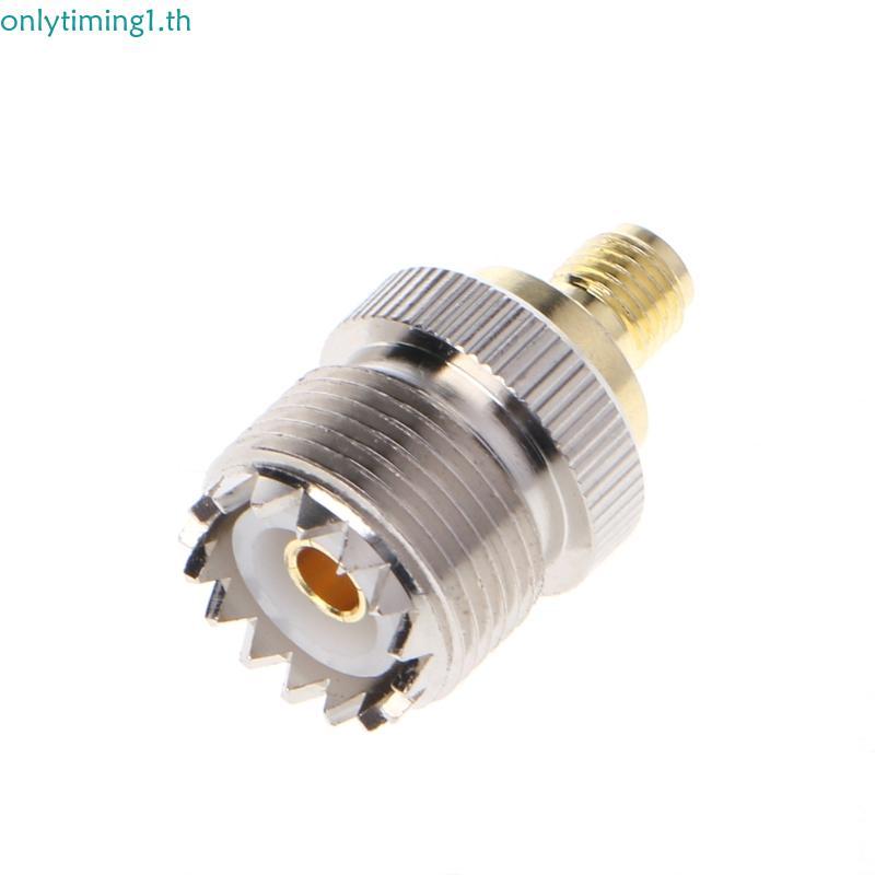 Onlytiming SMA Female To UHF Female RF Coaxial Connector Adapter SO-239 SO239