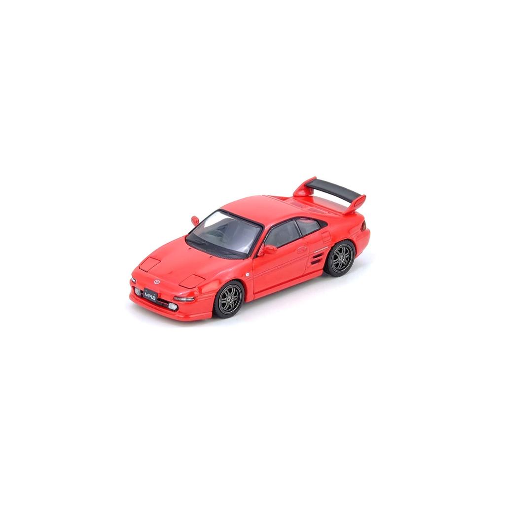 INNO64 1:64 TOYOTA MR2 (SW20) โมเดลรถสีแดง