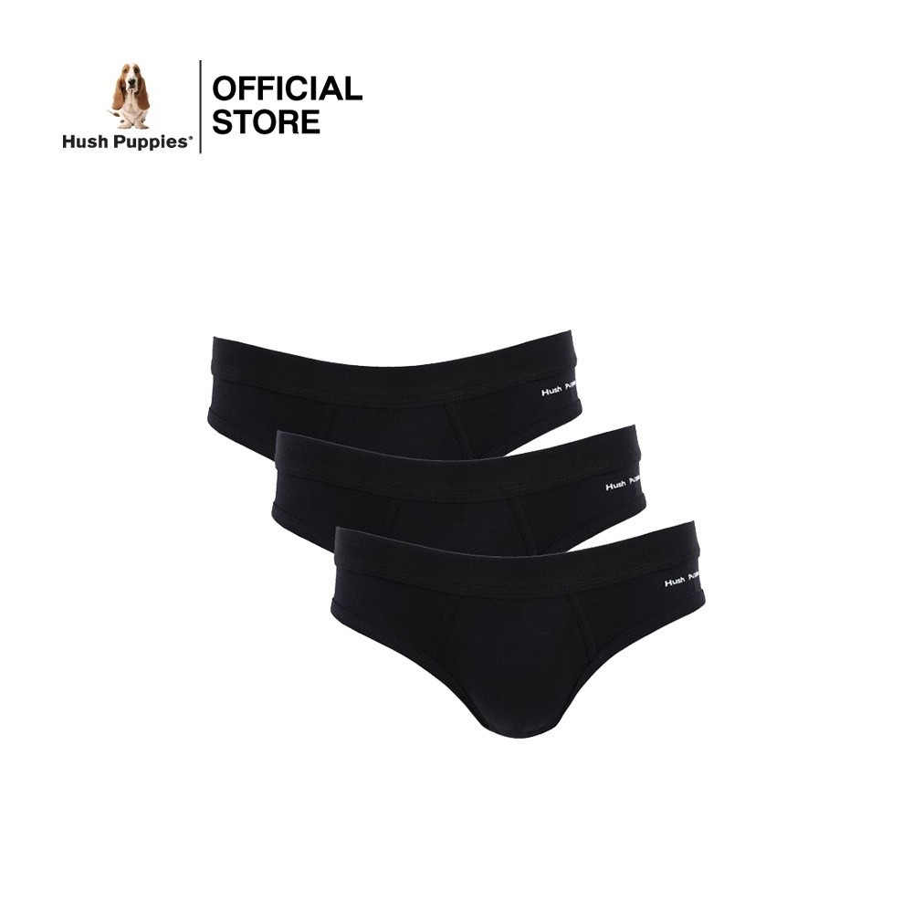 Hush Puppies UNDERWEAR ชุดชั้นในชาย รุ่น HU H2P001 Pack3