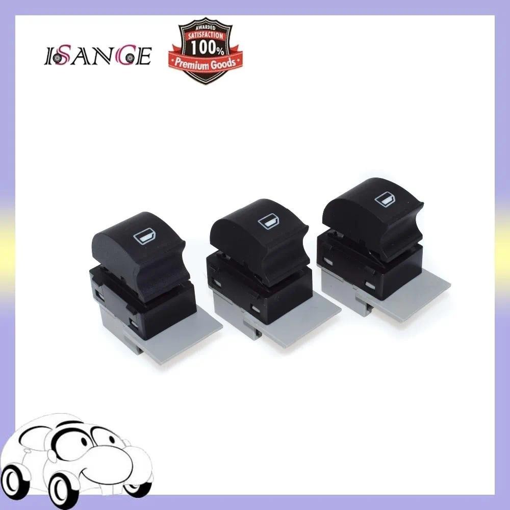 ISANCE 3PCS ชุดสวิทช์ควบคุมหน้าต่าง Fensterheber Schalter สําหรับ AUDI C5 A6 4B 1998-2005 OE # 4B0 9