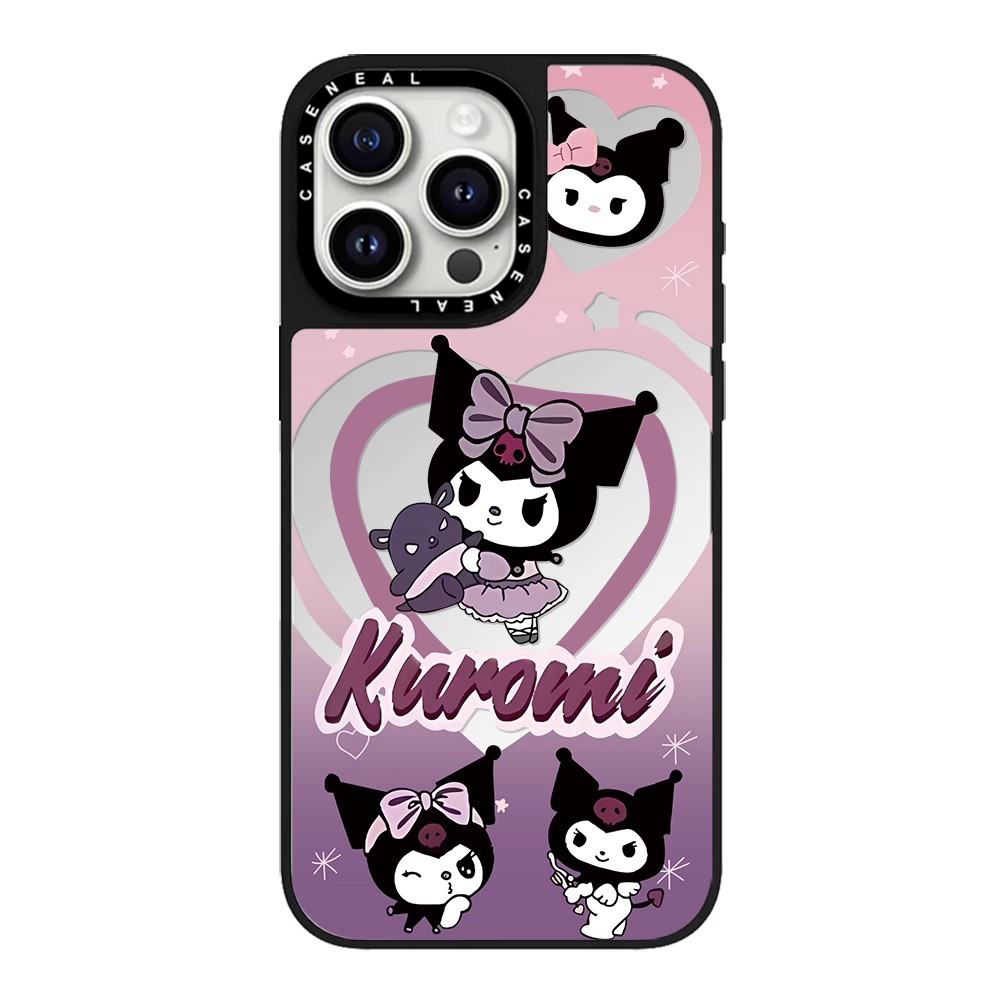 Drop proof CASENEALเคสโทรศัพท์สําหรับiPhone 17ProMax 17pro 17 air 16promax 16 15promax 15 14promax 13 13Promaxเคสแข็งน่ารักKuromi 12PromaxกรณีiPhone 11กรณีคุณภาพสูง - รูปที่ 2