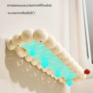 ชั้นวางของติดผนัง ดูดสุญญากาศ ไม่ต้องเจาะ ชั้นวางห้องน้ำ เข้ามุม ระบายน้ำ ตะขอในตัว รับน้ำหนักดี