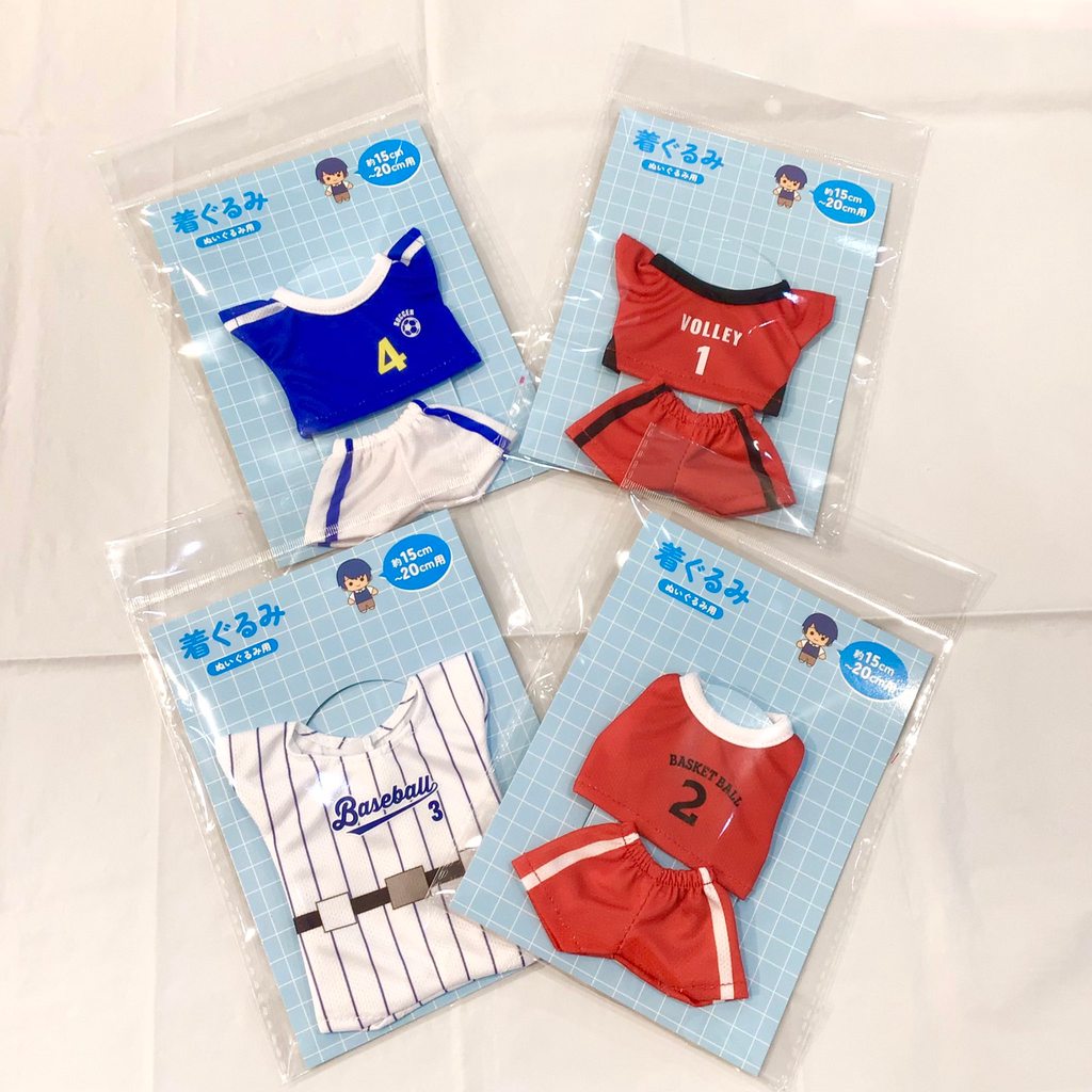 [พร้อมส่งในไทย] ชุดตุ๊กตา คอลเลคชั่น "ชุดแข่ง" สุดน่ารัก ของแท้ 100% จากญี่ปุ่น