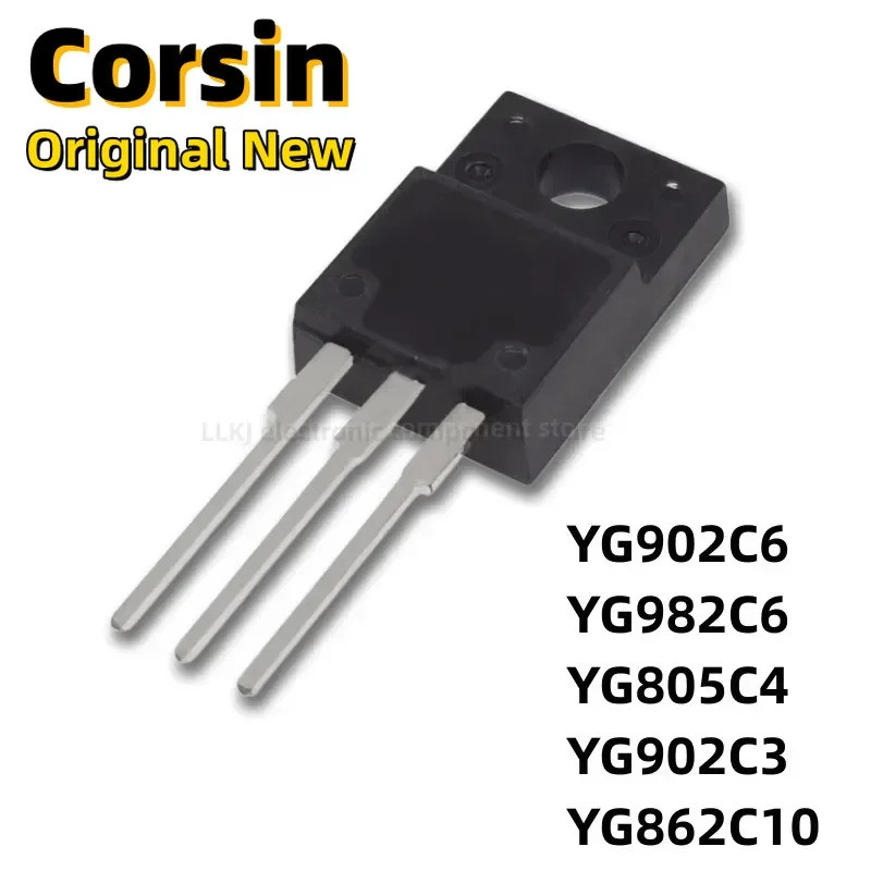 5PCS YG902C6 YG982C6 YG805C4 YG902C3 YG862C10 TO-220 MOS FET/วงจรผลทรานซิสเตอร์
