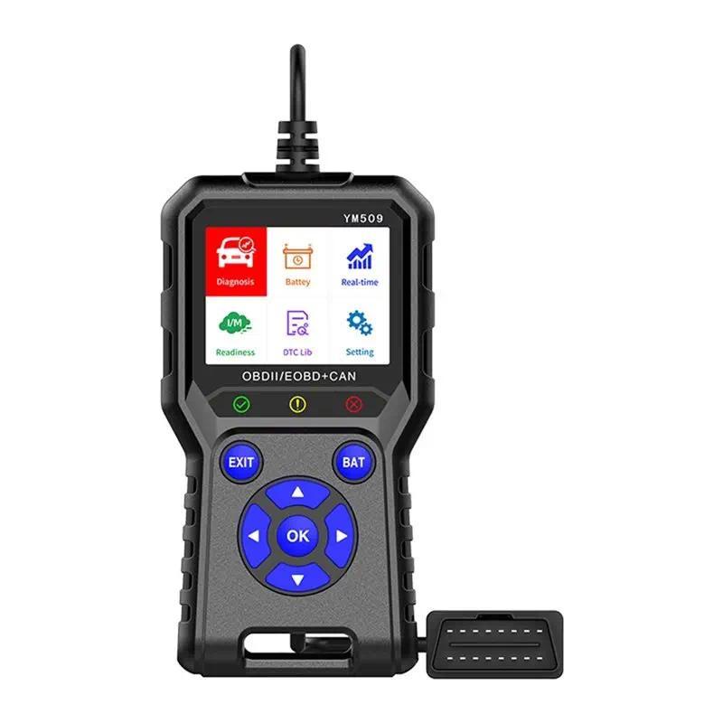 OBD2 Scanner For Engine Error Codes With Voltage Testing CAN Diagnostic Tool Car Code Reader