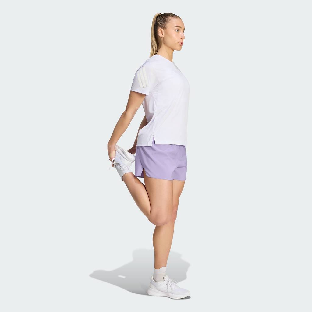adidas شورت جري نسائي adi365 Essentials — بنفسجي — صورة 3