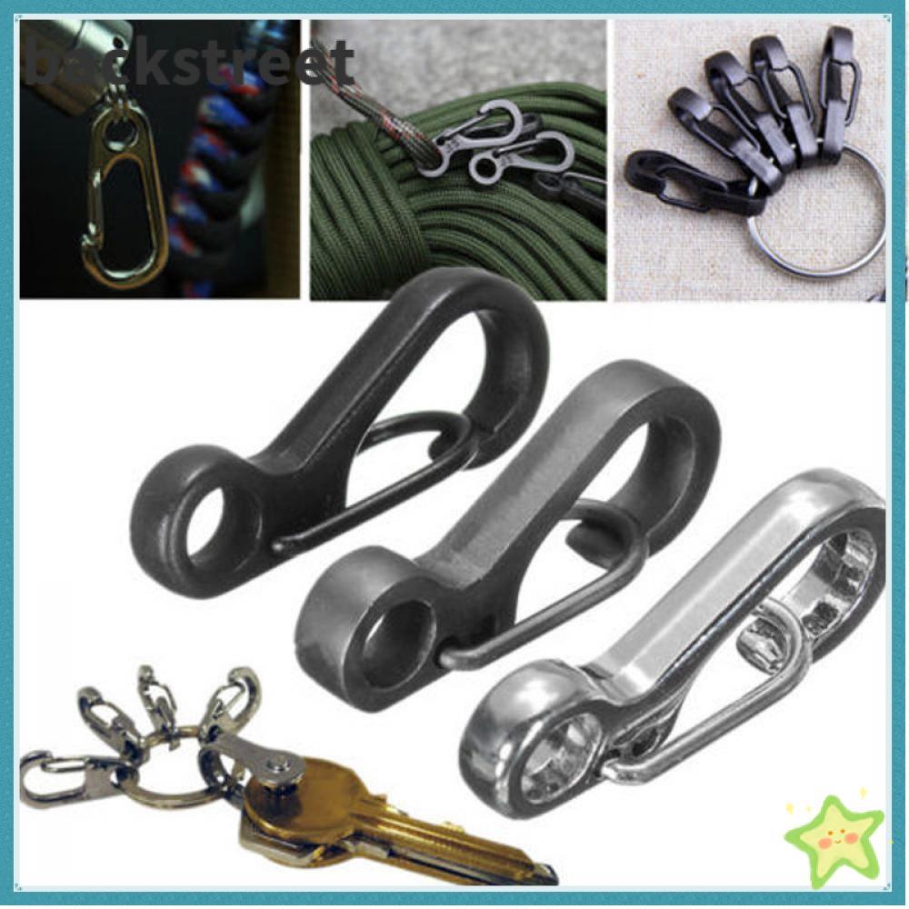 BACKSTAGEREETDV Carabiner Spring EDC Tools หัวเข็มขัดแบบแขวน
