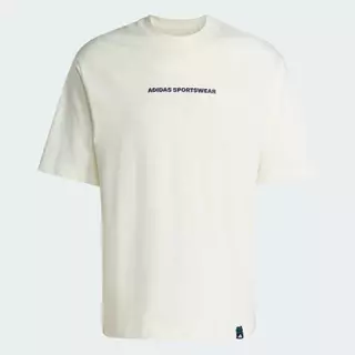 adidas ไลฟ์สไตล์ เสื้อยืดพิมพ์ลาย DOODLE HIKING ผู้ชาย สีขาว KB4899