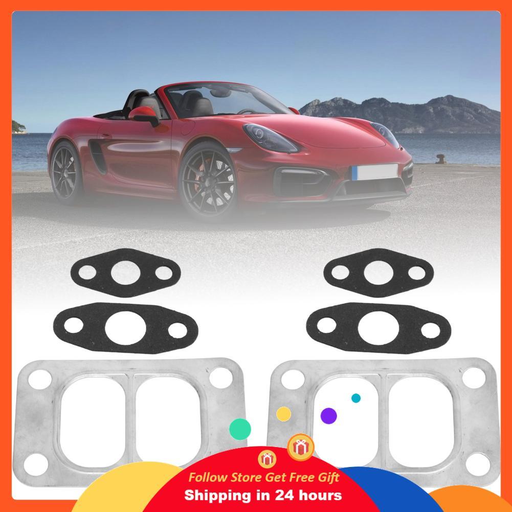 Skejnojj Skejnojj Turbo ปะเก็นชุดชุดติดตั้งติดตั้งง่าย 2 Pcs โลหะกระดาษเทอร์โบชาร์จเจอร์สำหรับ Holse