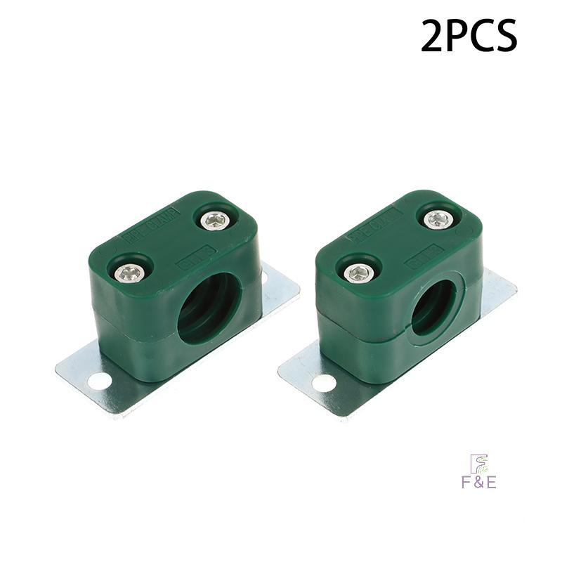F&E 2PCS 6/9.5/12.7/19/20/1.3/25/32 มม.เส้นผ่านศูนย์กลาง Bolted คลิปพลาสติก Clamp Tube Fastener Asso