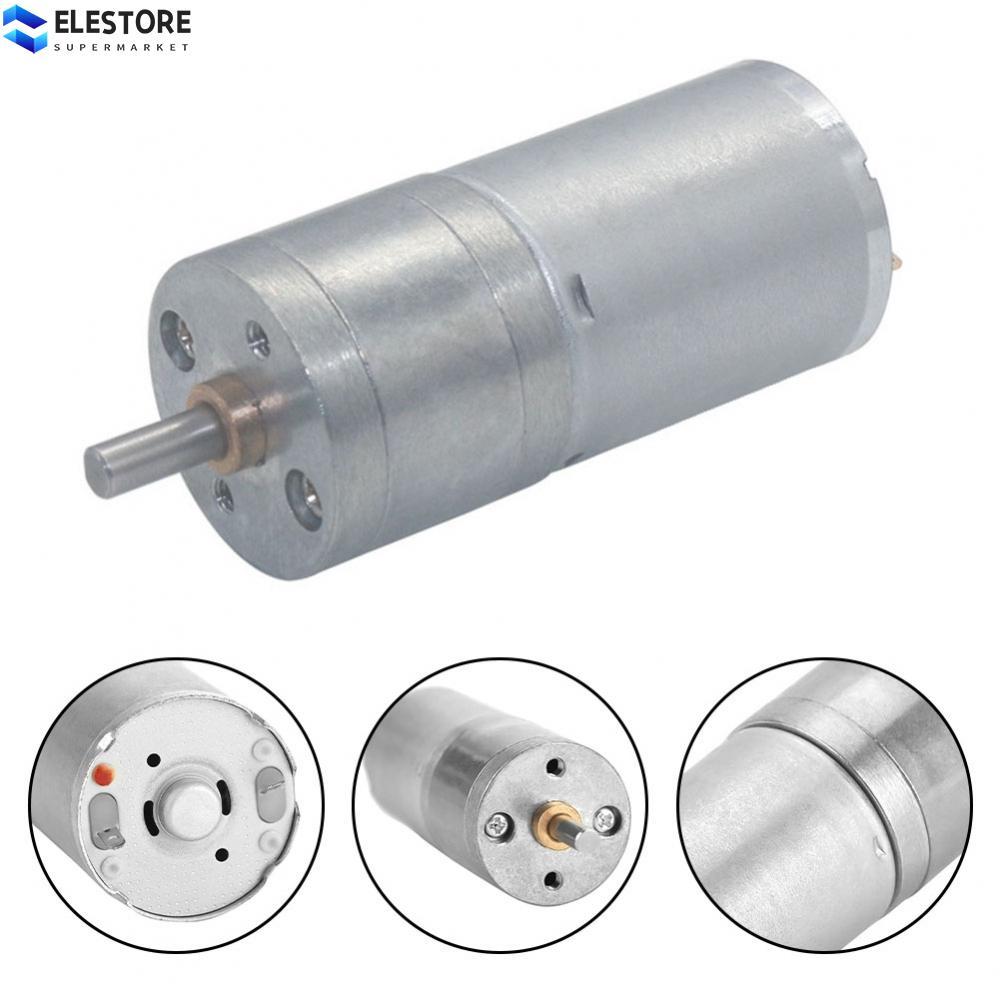 มอเตอร์เกียร์ DC สําหรับ 25GA370 12V พร้อมขดลวดทองแดงสําหรับล็อคและอุปกรณ์ตรวจสอบ