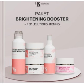 PAKET BASIC LS SKINCARE 1 PAKET ISI 5 PLUS RED JELLY KEMASAN BARU