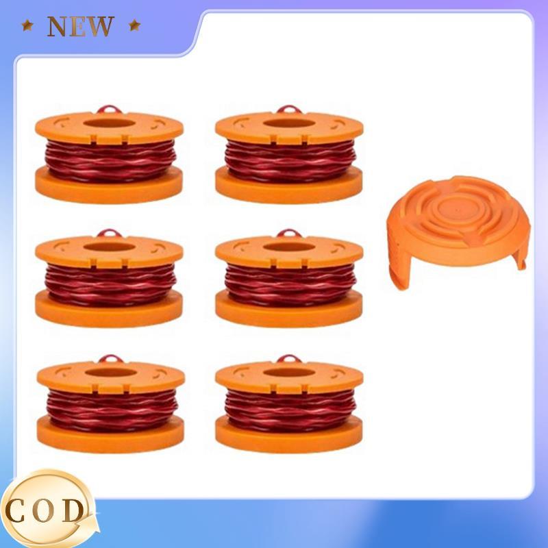 [Hot E]Trimmer Spools Cover Set Suit สําหรับเครื่องตัดหญ้า WA0010 Spool WA6531 Line Cover Tool Parts