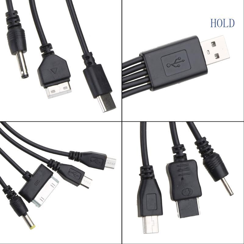 Universal USB To Multi Plug Cellpahone Charger Cable 10 in 1 USB Cable 20CM