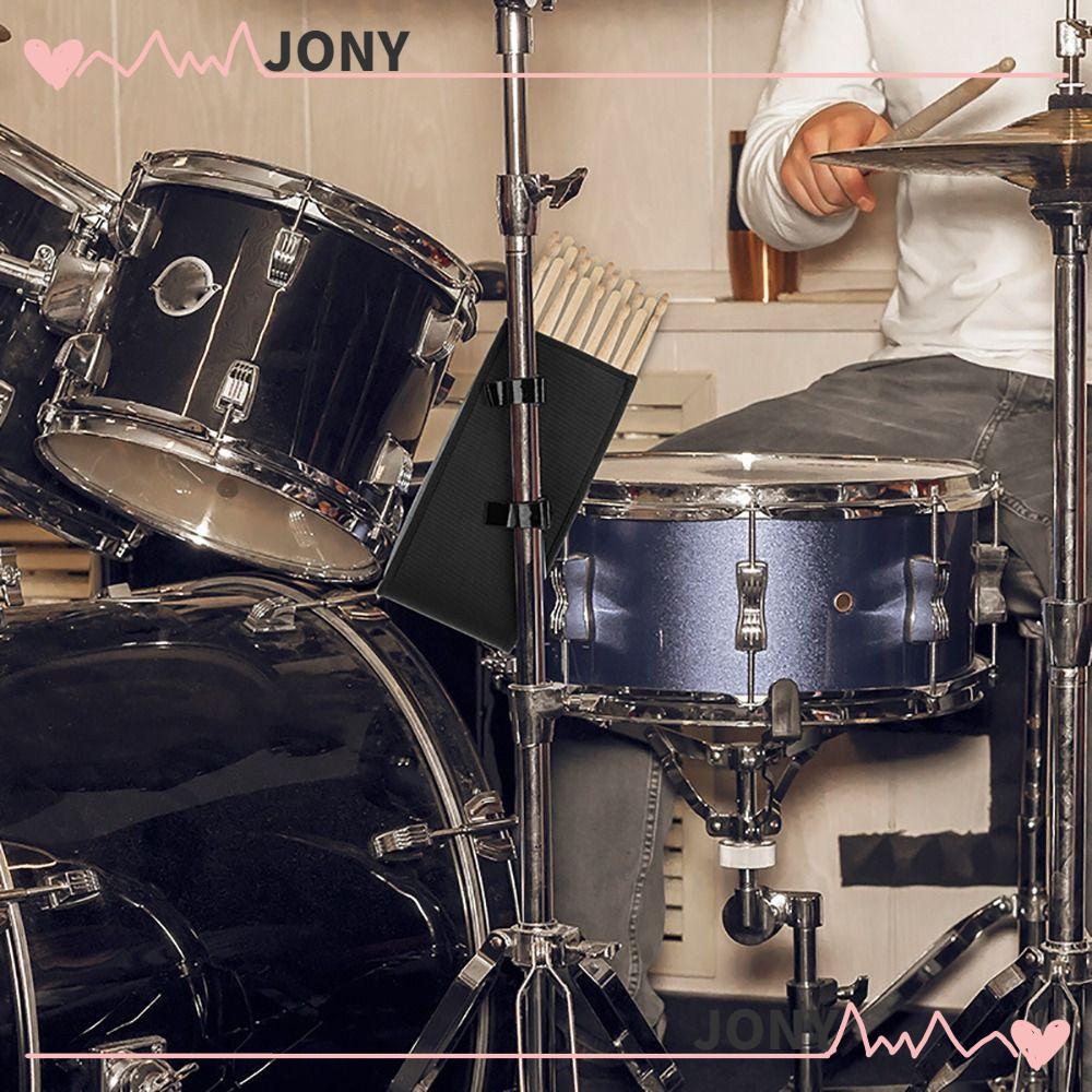 JONY Drum Sticks Bag, Quick Release Adjustable Drumstick Holder, Universal Durable Drumstick Handbag