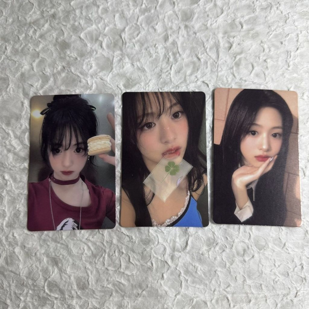 Baby babymonster White วันวาเลนไทน์ vvs Photocard Macaron Photocard ASA AHYEON