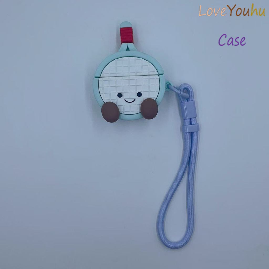 Loveyouhu สําหรับ GOOJODOQ J201 J206 J228 J229 หูฟัง Case & Lanyard รูปแบบไม้เทนนิส