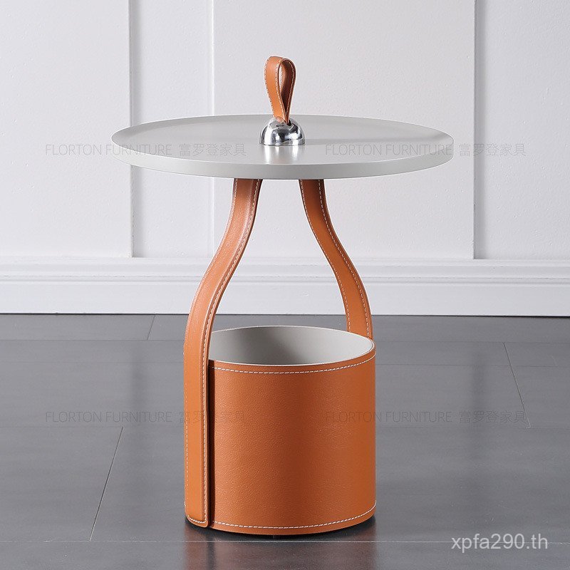 Creative Simple Round Designerมุมโต๊ะโซฟาโมเดิร์นหรูหราด้านข้างตารางHigh-Endโต๊ะกาแฟขนาดเล็กB9AW